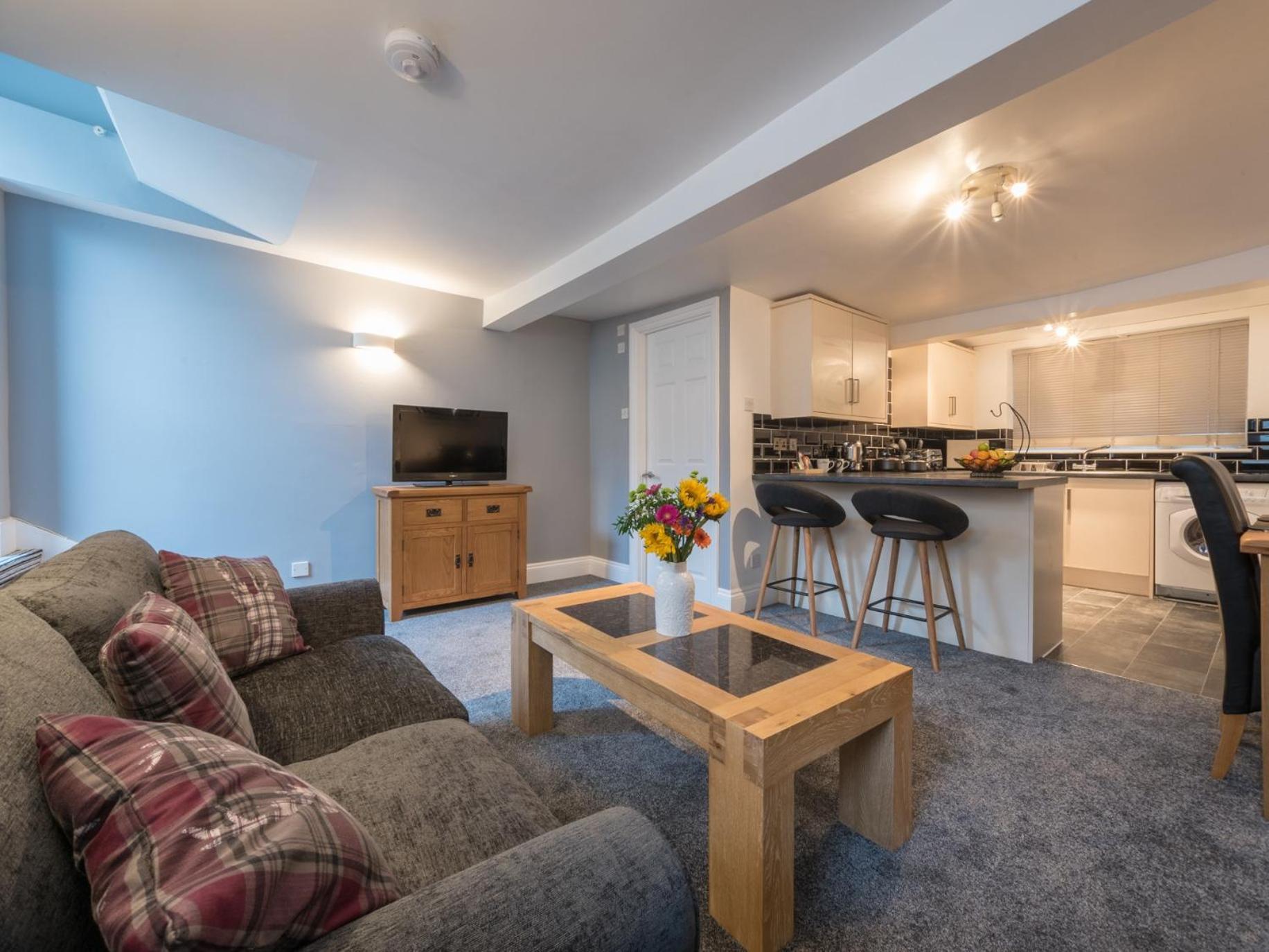 Southernhay Basement Apartment إكزيتر الغرفة الصورة